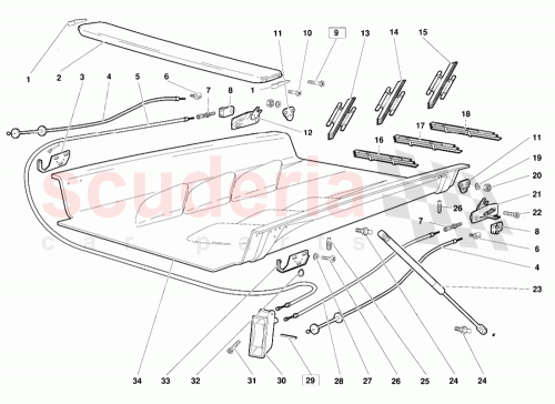 Part Diagram for Lamborghini 008900304