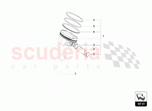 Part Diagram for Lamborghini 07M107311F