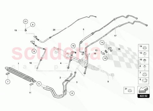 Part Diagram for Lamborghini 470422898