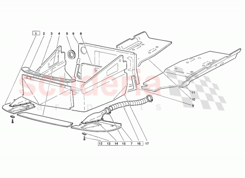 Part Diagram for Lamborghini 009411203