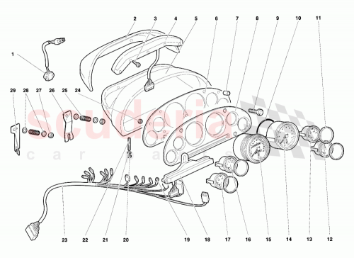 Part Diagram for Lamborghini 006034968