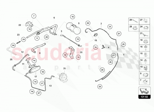 Part Diagram for Lamborghini 470131056A