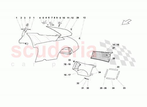 Part Diagram for Lamborghini 410121221D
