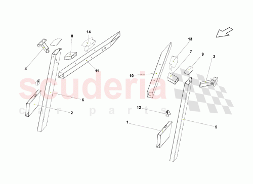 Part Diagram for Lamborghini 407809991A