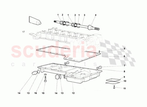 Part Diagram for Lamborghini N91155901