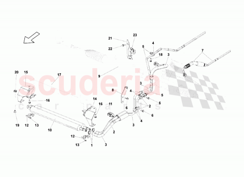 Part Diagram for Lamborghini 400422886A