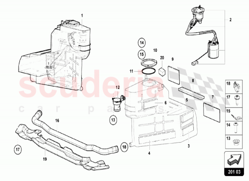 Part Diagram for Lamborghini 470201521D