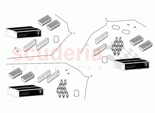 Part Diagram for Lamborghini 0R1400130