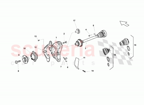 Part Diagram for Lamborghini 400614753A