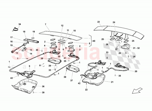 Part Diagram for Lamborghini 407201976