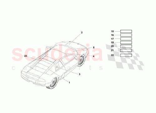 Part Diagram for Lamborghini 07M115562