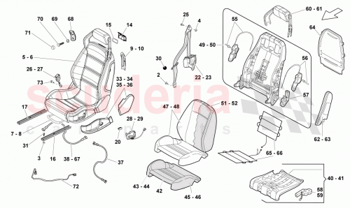 Part Diagram for Lamborghini 400881375C