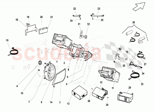 Part Diagram for Lamborghini N90949801