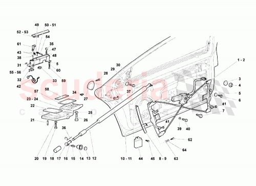 Part Diagram for Lamborghini 410831401