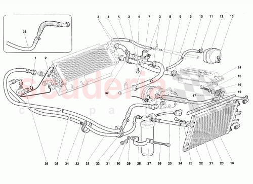 Part Diagram for Lamborghini 004535935