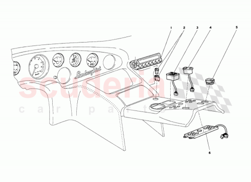 Part Diagram for Lamborghini 0051007390
