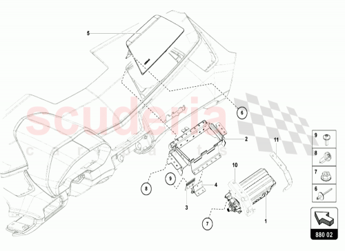Part Diagram for Lamborghini 471880214D