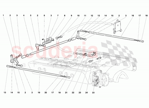 Part Diagram for Lamborghini 001310961