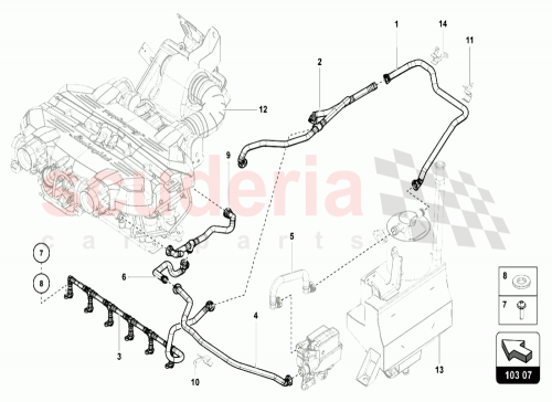 Part Diagram for Lamborghini 470103585