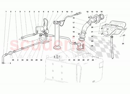 Part Diagram for Lamborghini 0066001339