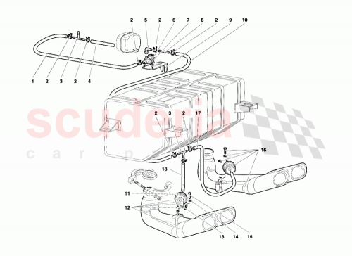 Part Diagram for Lamborghini 004437809