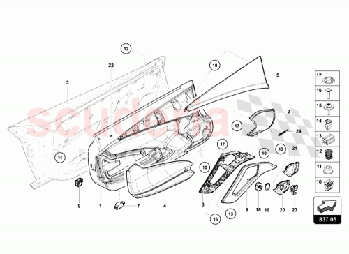 Part Diagram for Lamborghini 470853741