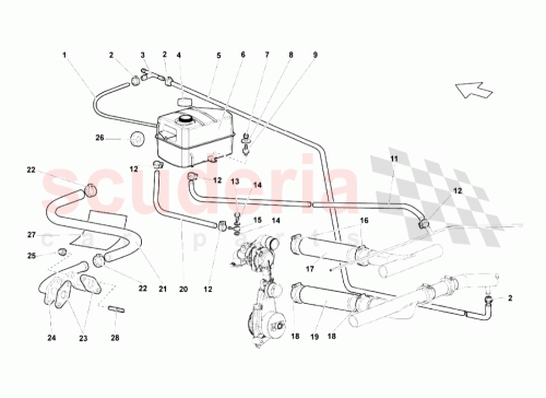 Part Diagram for Lamborghini N90293002