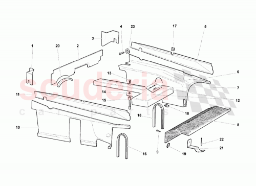 Part Diagram for Lamborghini N10621601