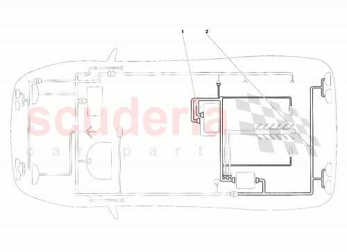 Part Diagram for Lamborghini 006137487