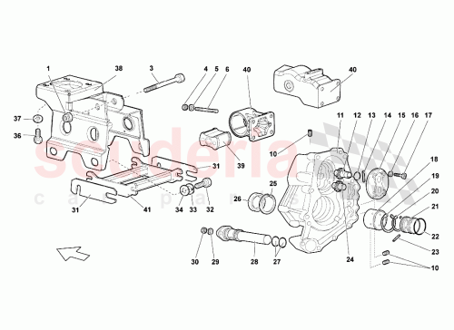 Part Diagram for Lamborghini N0122902