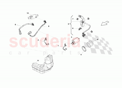 Part Diagram for Lamborghini 420201190A