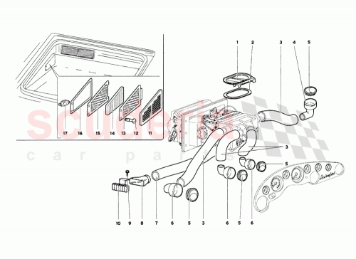 Part Diagram for Lamborghini 0045003635