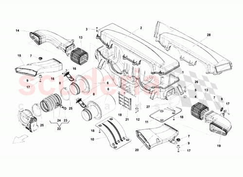 Part Diagram for Lamborghini 407198026