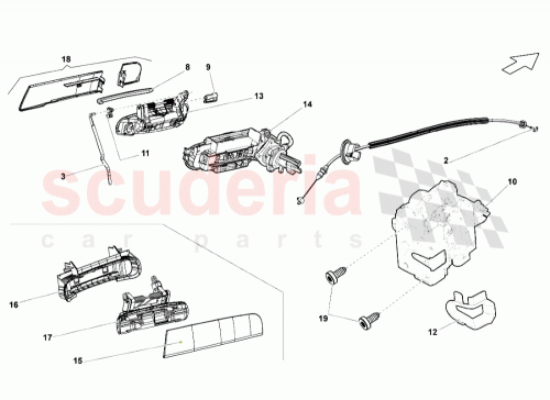 Part Diagram for Lamborghini 401857508A