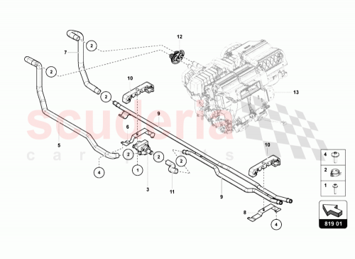 Part Diagram for Lamborghini 470819372A