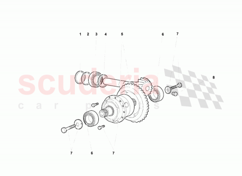Part Diagram for Lamborghini 0B9517609C