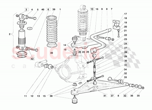 Part Diagram for Lamborghini 005127024