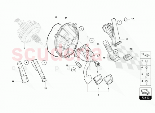 Part Diagram for Lamborghini 471864417E