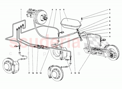 Part Diagram for Lamborghini 0032007170
