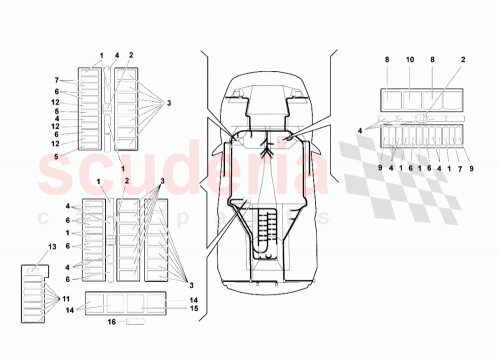 Part Diagram for Lamborghini N01713112