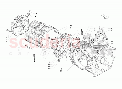 Part Diagram for Lamborghini WHT003209