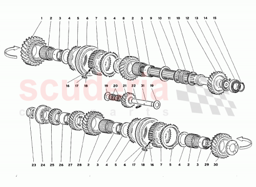 Part Diagram for Lamborghini 002424865