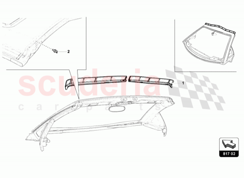 Part Diagram for Lamborghini 475817029B