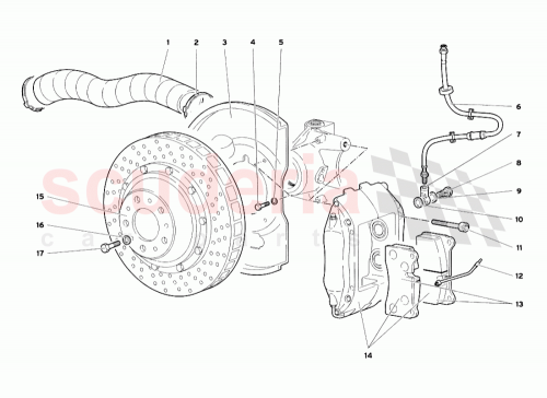 Part Diagram for Lamborghini 0031003992