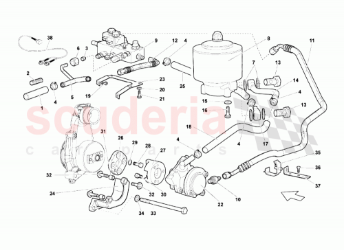 Part Diagram for Lamborghini N1029315