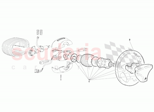 Part Diagram for Lamborghini 004337980