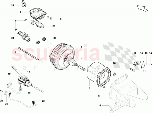 Part Diagram for Lamborghini 400611329A