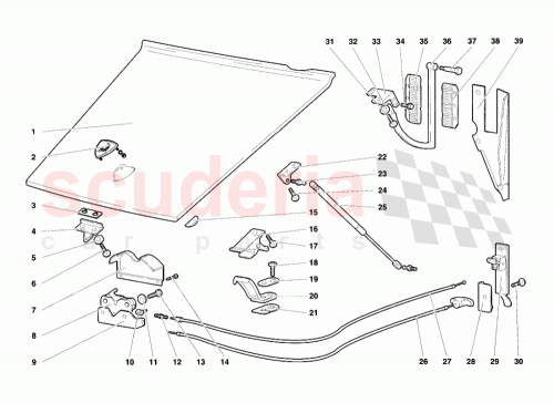 Part Diagram for Lamborghini 009459224