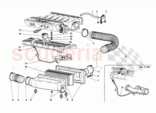 Part Diagram for Lamborghini 0020008222