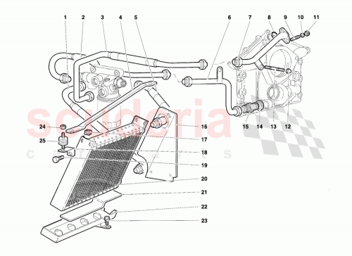 Part Diagram for Lamborghini 001533285